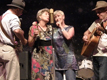Jane and Rebecca at the National Folk Festival 2010
